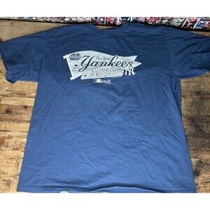 VTG New York Yankees world Series American League Champions 2003 T Shirt XL Lee
